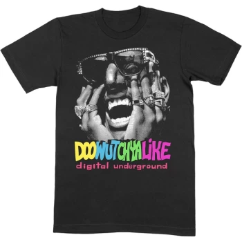 Image of Digital Underground - Doowutchyalike Unisex Large T-Shirt - Black