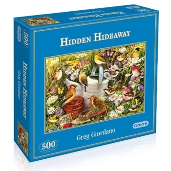 Image of Hidden Hideaway Jigsaw Puzzle - 500 Pieces