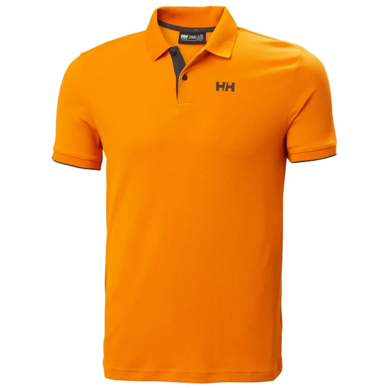 Image of Helly Hansen Polo Helly Hansen Ocean 2.0 Orange Male L