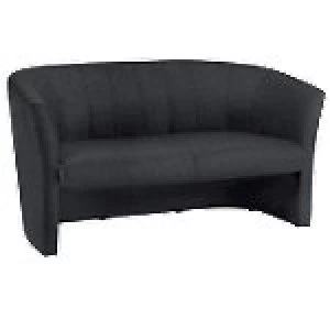 image of Reception Seating Neo Twin Tub Black Fabric