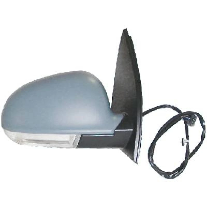 Image of DIEDERICHS 2214124 Wing mirror Right, Complete Mirror, primed Outside Mirror (50)