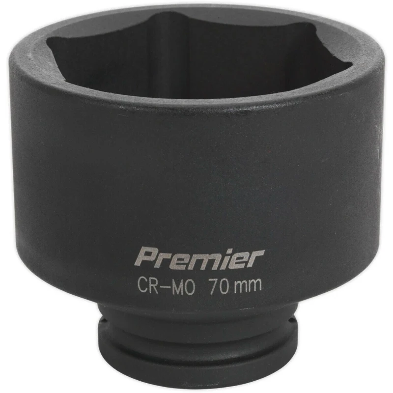 Image of Loops 70mm Forged Impact Socket - 3/4" Sq Drive - Chromoly Impact Wrench Socket Multi