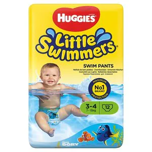 Image of Huggies Little Swimmers Size 3-4 x12