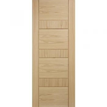 Image of LPD Edmonton Fully Finished Oak Internal Flush Door - 1981mm x 686mm (78 inch x 27 inch)