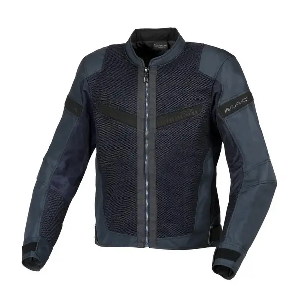 Image of Macna Velotura Textile Summer Jacket Dark Blue Size L