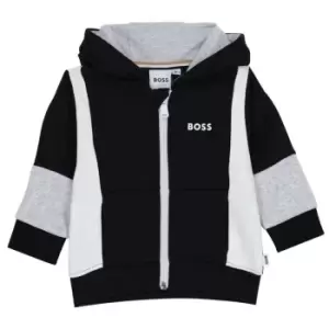 Image of Boss Logo Zip Hoodie Infants - Black