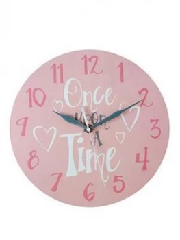 image of Premier Housewares Once Upon A Time Wall Clock