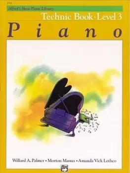 Image of Alfred's Basic Piano Library Technic Book 3 by Willard A Palmer