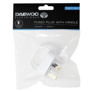 Image of Daewoo Fused Plug with Handle - 13 Amp