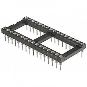Image of IC socket Contact spacing 7.62mm Number of pins 10 ASSMANN WSW