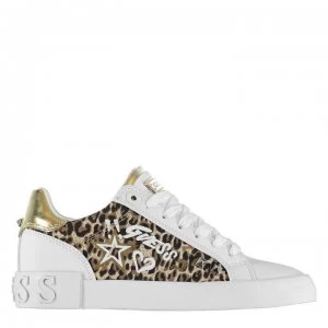 Guess Pryde Trainers - Wht/Leo