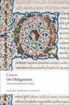 Image of On Obligations by Cicero Book