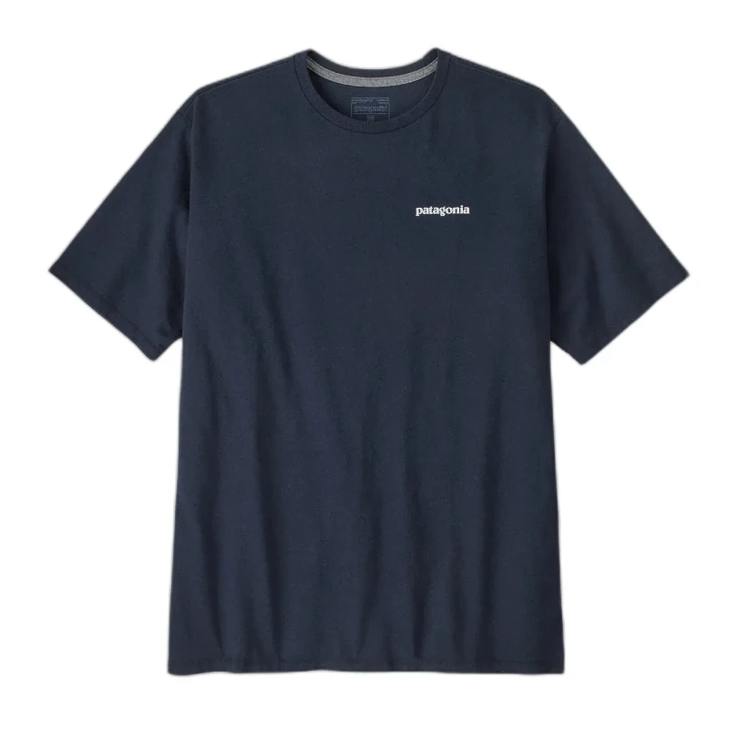 Image of T-Shirt Patagonia P-6 Logo Bleu Male S