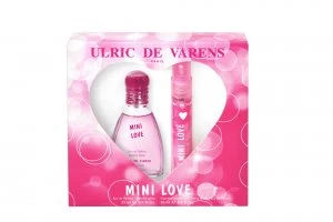 image of Ulric De Varens Mini Love Eau de Parfum 25ml Gift Set