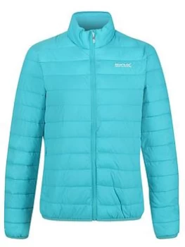 Image of Regatta Hillpack Quilted Jacket - Blue, Turquoise, Size 10, Women