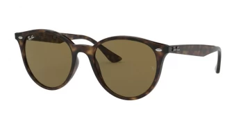 image of Ray-Ban RB4305 Havana Frame with Dark Brown Lens