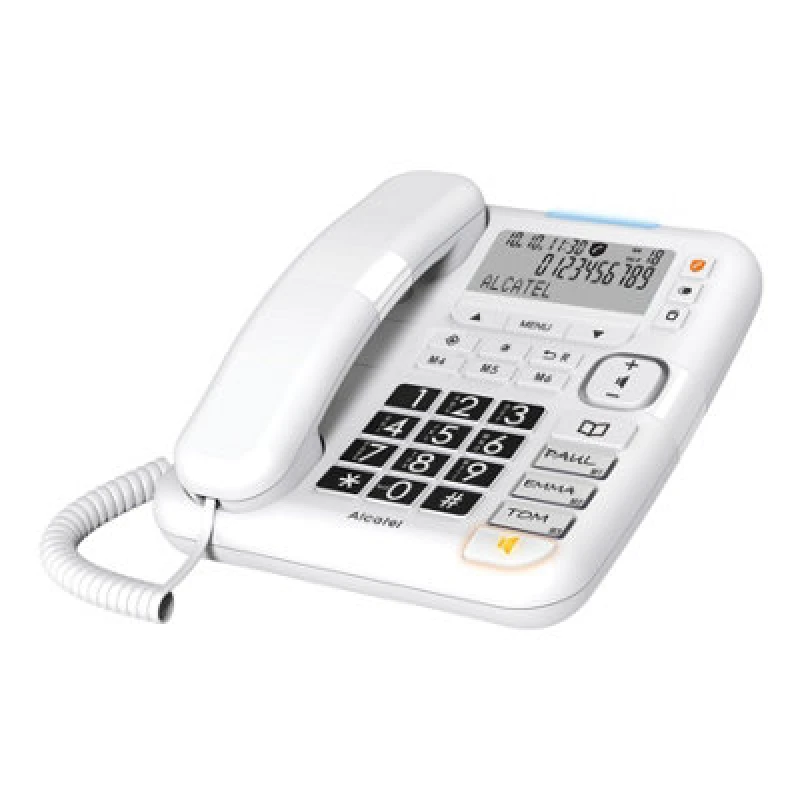 Image of Alcatel TMAX 70 UK WHT BIG BUTTON LCD