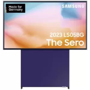 Image of Samsung GQ43LS05BGUXZG QLED TV 108cm 43" EEC G (A - G) QLED, Smart TV, UHD, WiFi, DVB-C, DVB-S2, DVB-T2, CI+ Navy
