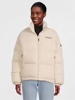 Image of Napapijri A-box Puffer Jacket, White Size M Women