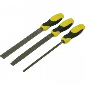 image of Stanley 3 Piece Wood Rasp Set 8" / 200mm