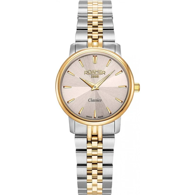 Image of Roamer Womens 971857-48-55-50 Classico 30mm Quartz Watch Multicolor Female One Size
