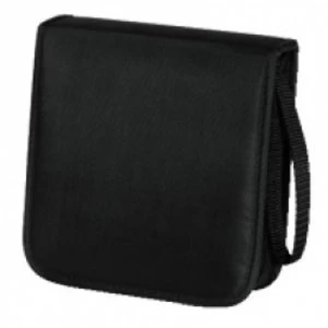 image of Hama CD Wallet Nylon 20 Black - 00033830