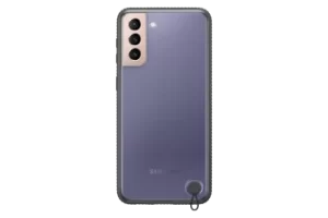 Image of Samsung Galaxy S21+ 5G Clear Protective Cover in Black (EF-GG996CBEGWW)
