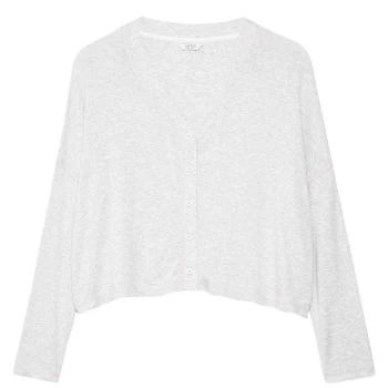 image of Jack Wills Levisham Lounge Cardigan - Grey Marl