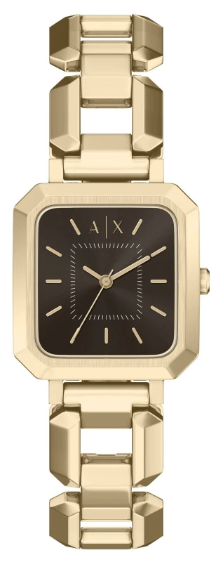 Image of Armani Exchange AX5738 Three-Hand Quartz (27mm) Brown Dial Watch