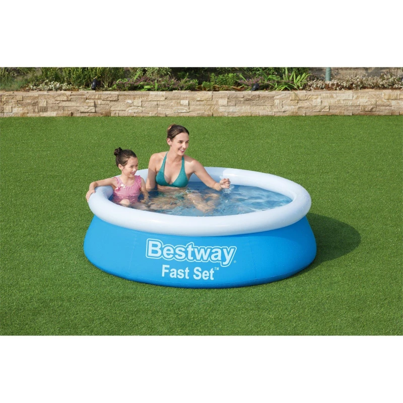 Image of Bestway Fast Set Inflatable Pool - 6ft - Multi Multi One Size