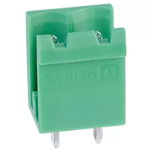 Image of Phoenix Contact 1753437 MSTBV 2,5/ 2-G 2 Way Terminal Block Header...
