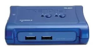 image of Trendnet TK-207K KVM switch Blue