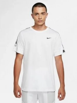 Image of Nike Sportswear Repeat T-Shirt - White, Size L, Men