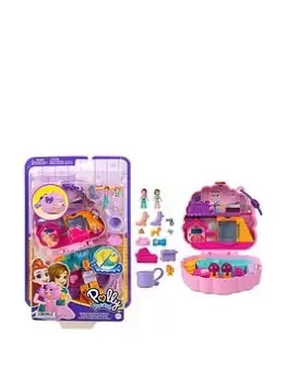 Image of Polly Pocket Groom & Glam Poodle Compact Micro Doll Playset