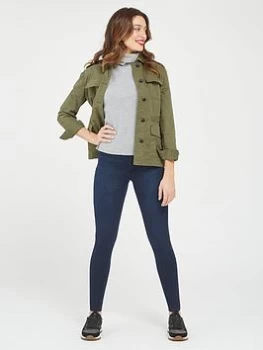 Image of Spanx Spanx Ankle Jean-ish Legging Medium Control - Blue Size XS Women