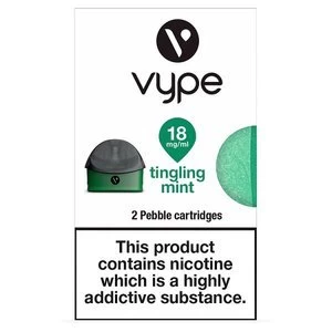 Image of Pebble Cartridge Tingling Mint 18mg