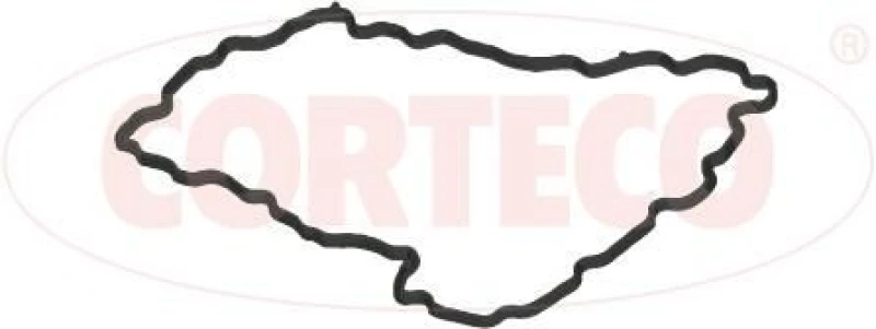 Image of Oil sump gasket CORTECO 49421078