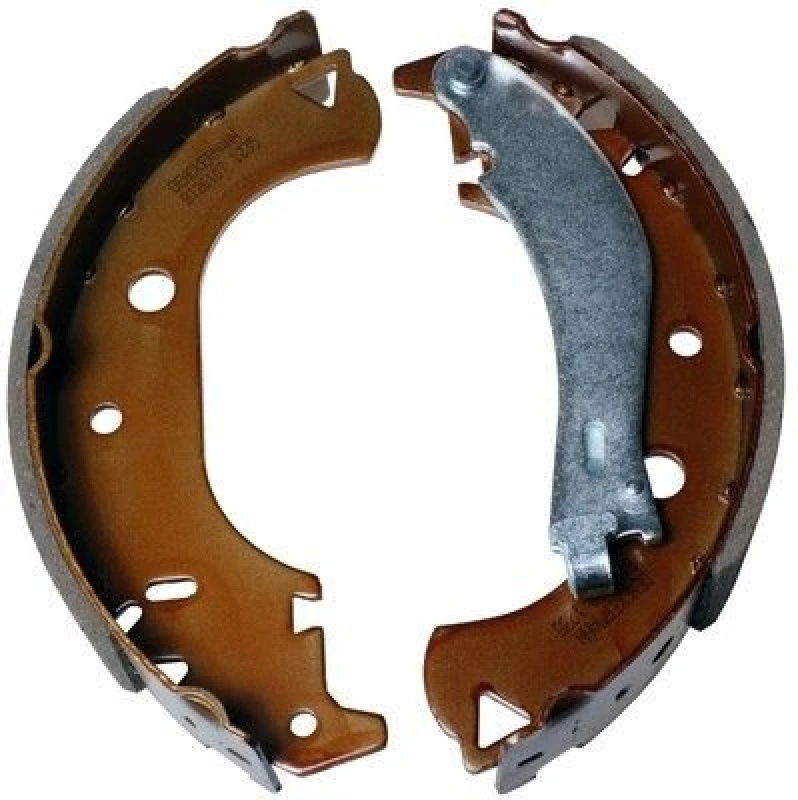 Image of DENCKERMANN Brake Shoe Set DENCKERMANN B120107