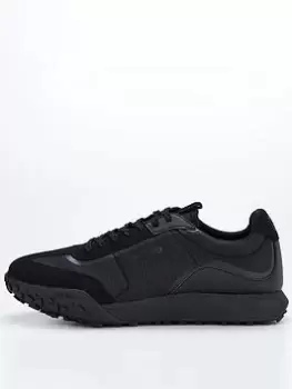 Image of HUGO Casey Runner Trainers - Black, Size 11, Men