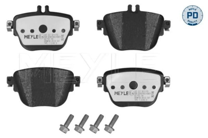 Image of Brake pad set MEYLE 025 227 9217/PD