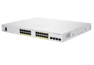 Image of Cisco CBS350-24FP-4G-EU network switch Managed L2/L3 Gigabit...