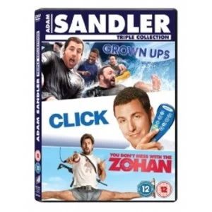 Image of Adam Sandler Box Set Click/Grown Ups/You Don't Mess With the Zohan DVD