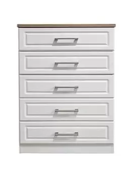 Image of Swift Regent Ready Assembled 5 Drawer Chest
