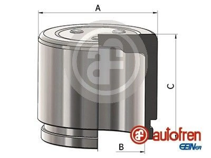 Image of AUTOFREN SEINSA Brake caliper piston AUTOFREN SEINSA D025765