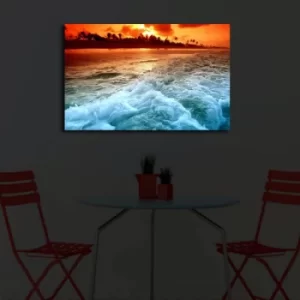Image of 4570?ACT-45 Multicolor Decorative LED Lighted Canvas Painting