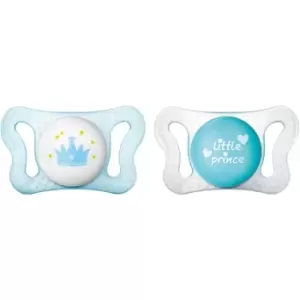 Image of Chicco Physio Micro 0-2 m dummy Boy-Crown/Text 2 pc