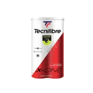 Image of Tecnifibre X-One Tennis Balls - Tube of 4