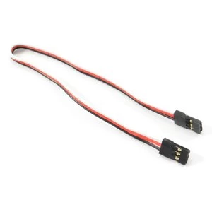 image of Etronix 20Cm 22Awg Extension Wire W/2 Jr Male Connector