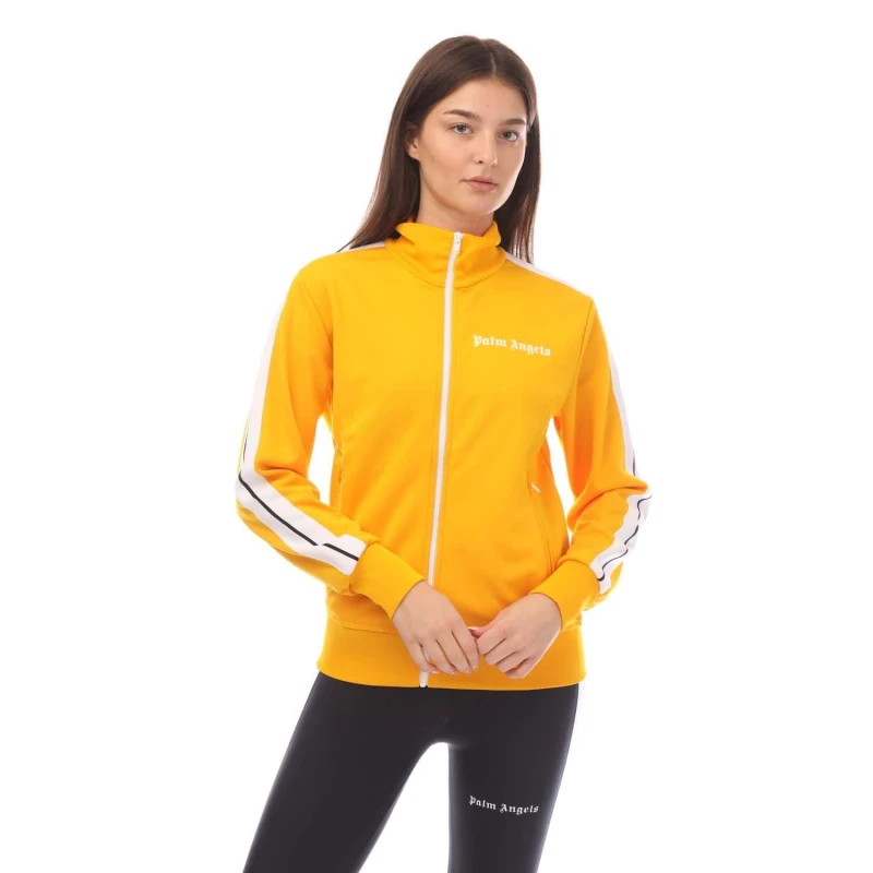 Image of Palm Angels Classic Track Jacket - Yellow Yellow 8