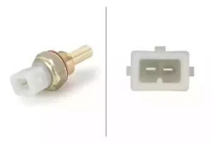 Image of Coolant Temperature Sensor 6PT009107-351 by Hella